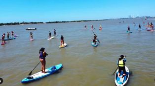 Cerca de un centenar de superos se sumarán a la cuarta travesía que realiza India Paddle Surf y Vive Río en conjunto con la secretaría de Turismo provincial.