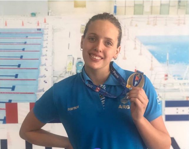 Buena actuación de una santafesina en Perú