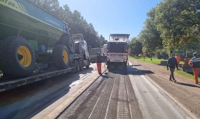 Solicitan precaución a quienes transiten por la ruta nacional 33 a la altura de Chabás