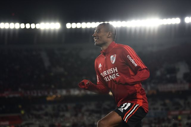 Nicolás De la Cruz será titular el miércoles en River.