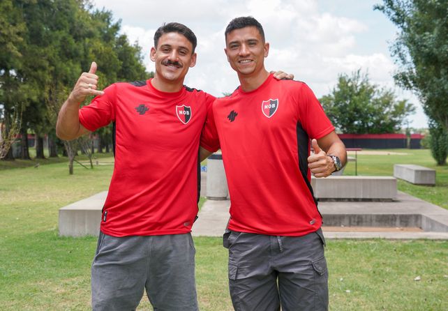 Cóccaro y Cabrera resaltaron la pasión y la exigencia de jugar en Newells y palpitaron el clásico