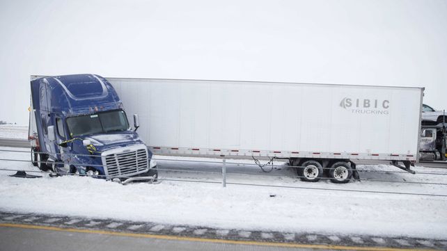 Tormenta de nieve histórica en Canadá
