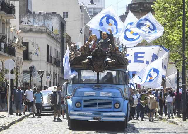 La CGT realizó la primera gran movilización sindical tras la pandemia