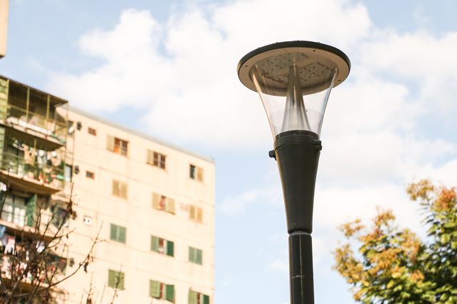 Obras de mejoramiento en el barrio El Pozo