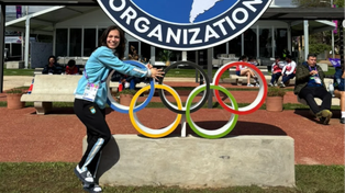 María Caterina Correa cumplió en los Juegos Panamericanos pese a quedar eliminada en los cuartos de final del torneo de esgrima.