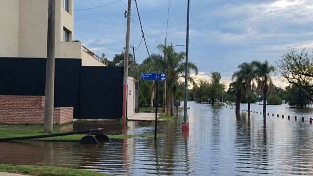 Colón en alerta por la creciente del Río Uruguay