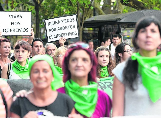 Pañuelos verdes. Ese símbolo que nació en Rosario y ahora su historia se cuenta en el Washigton Post. &nbsp;