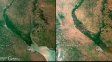 La impresionante foto de la sequía en Argentina vista desde el espacio