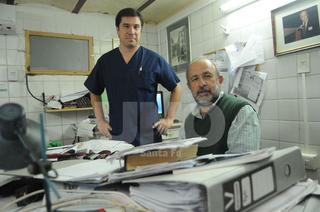 Pioneros. Los doctores Sergio Paira y Alberto Ortiz