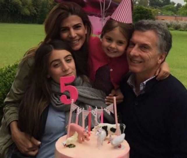 La hija de Mauricio Macri cumplió cinco años y tuvo su ...