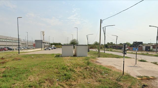 La zona donde fue hallado el cuerpo dentro de una bolsa de arpillera blanca.&nbsp;