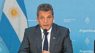 Sergio Massa, ministro de Economía
