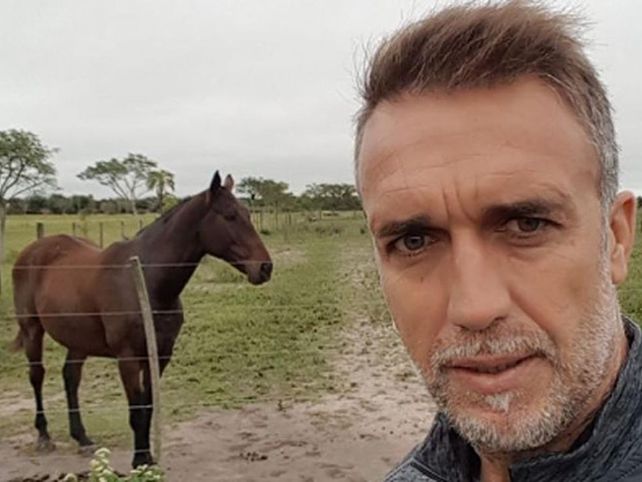 Gabriel Batistuta se radicó en Reconquista para invertir su tiempo y dinero en el campo.