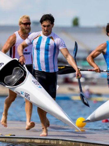 Bautista Itria, del Club Náutico Paraná, ya está en Polonia para competir en el Campeonato Mundial de Canotaje
