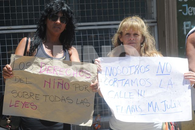 Caso María Julia: nueva protesta por la custodia de la pequeña de 2 años