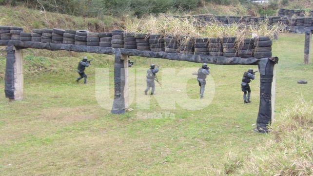 Jornada instructiva y de destrezas del Grupo de Operaciones Especiales (GOE) de la Policía de Santa Fe