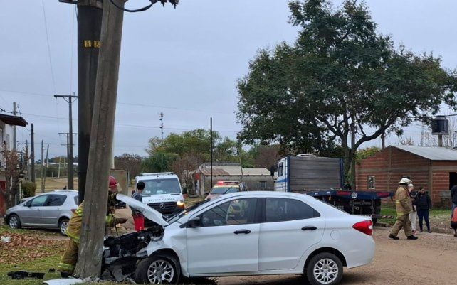 Automovilista perdió el control