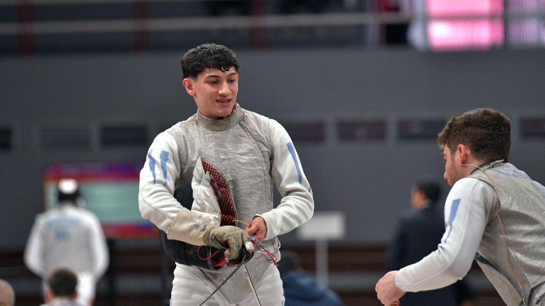 Franco Marchetti ocupa actualmente el puesto número 32 en el ranking mundial juvenil de florete