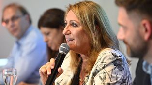 La ex intendenta de Rosario y actual diputada nacional socialista Mónica Fein.