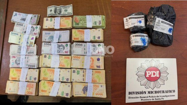 Denunció a su inquilino por movimientos sospechosos y la Policía secuestró más de 700 gramos de cocaína