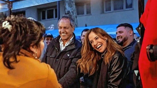 ¿La fórmula? Daniel Scioli y Tolosa Paz, juntos en un acto