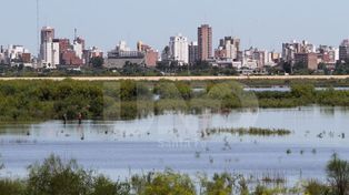 El Salado ya tuvo su pico frente a Santa Fe y comenzaría a bajar