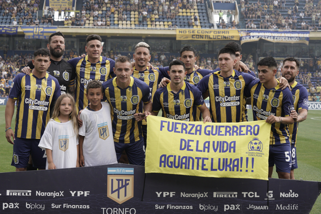 Los últimos once de Ariel Holan en 2024. Central derrotó 2 a 1 a Belgrano en Arroyito.