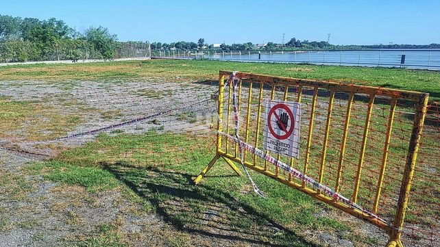 Desmoronamientos. Las autoridades del Puerto solicitaron no circular ni acercarse al borde del muelle