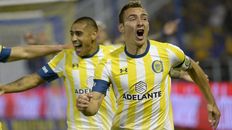 Goleador. Marco Ruben grita el 2 a 1 con cuerpo y alma. Goleador. Marco Ruben grita el 2 a 1 con cuerpo y alma.