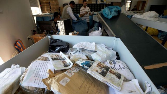 Israel retenía las cartas desde 2010.