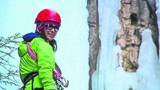 Una argentina está atrapada en una montaña en Canadá