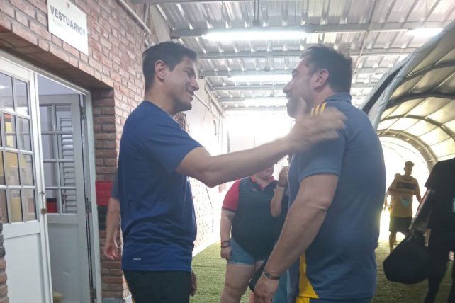 Ezequiel Medrán, DT de Colón, dijo presente en el Brigadier López para acompañar a la Reserva Ezequiel Medrán, DT de Colón, dijo presente en el Brigadier López para acompañar a la Reserva
