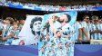 Diego y Leo, dos emblemas del fútbol argentino. Messi está disputando su sexto Mundial. Diego y Leo, dos emblemas del fútbol argentino. Messi está disputando su sexto Mundial.