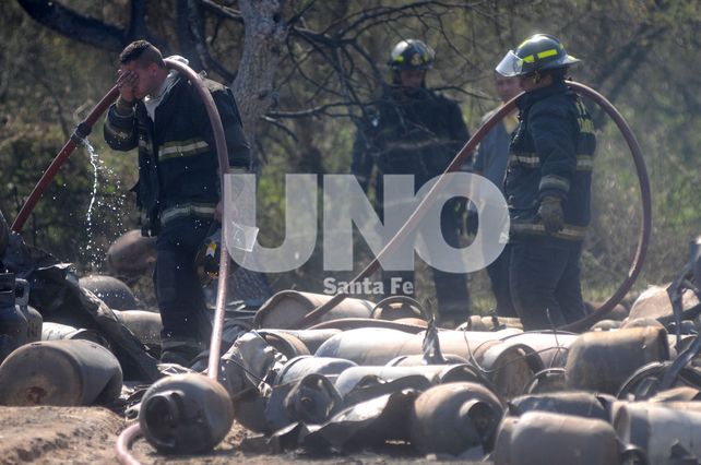La explosión del depósito de garrafas que sacudió a la ciudad de Rincón