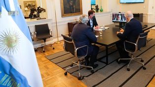 Fernández, Larreta y Kicillof analizaron hasta recién la situación epidemiológica