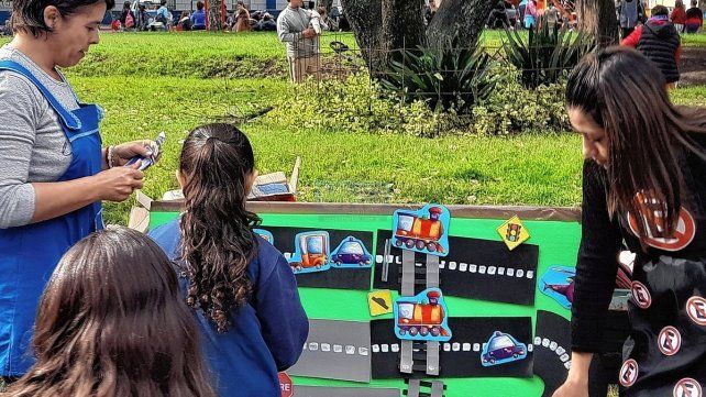 Rosario del Tala: los jardineros aprendieron educación vial