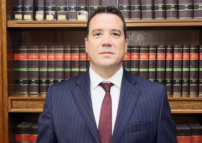 Lucas Galdeano, presidente del Colegio de Abogados de Rosario.