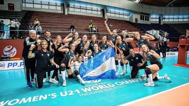 La Selección Argentina de vóley U-21 sigue imparable en el Mundial. Triunfaron ante Vietnam por 3 a 1.