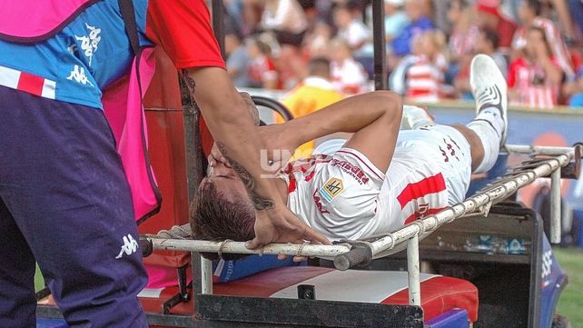 Gastón González sufrió la rotura del ligamento anterior cruzado de su rodilla izquierda.