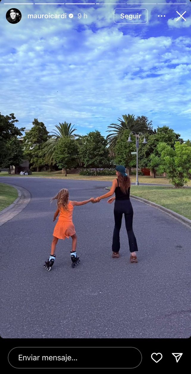 La actriz y la hija de Wanda disfrutan de un día soleado en el country privado La actriz y la hija de Wanda disfrutan de un día soleado en el country privado