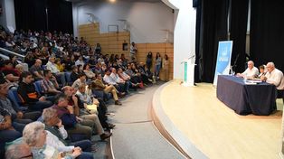 Taty participó de numerosas actividades en Concepción del Uruguay