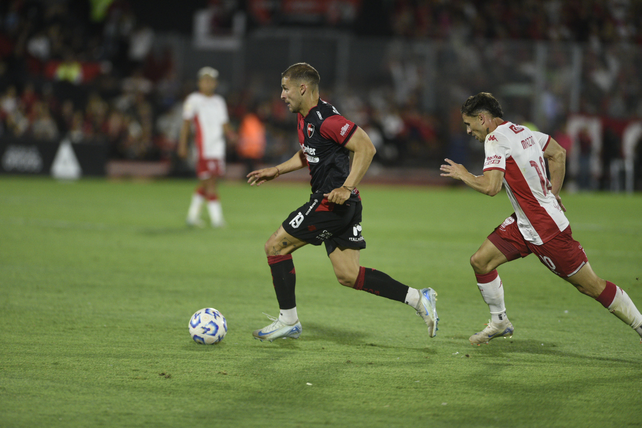 Matko Miljevic fue el único que se fue aplaudido en esta noche negra para Newells.