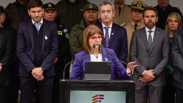 Patricia Bullrich brindó detalles del primer semestre del Plan Bandera