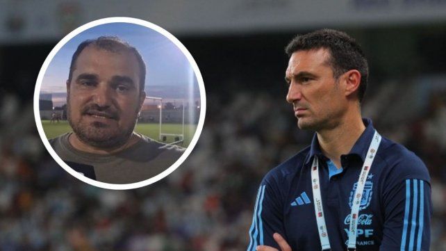 El hermano del DT de la selección argentina