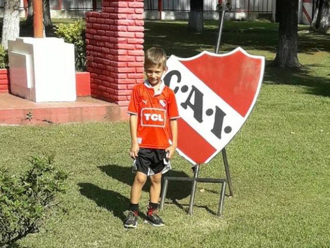 Un paranaense de ocho años jugará en Independiente