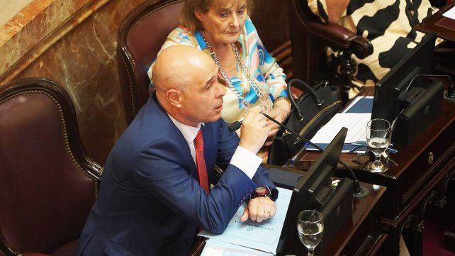 El presidente provisional del Senado
