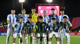La Selección Argentina Sub 17 le ganó a Bélgica en su debut en el Mundial de Qatar