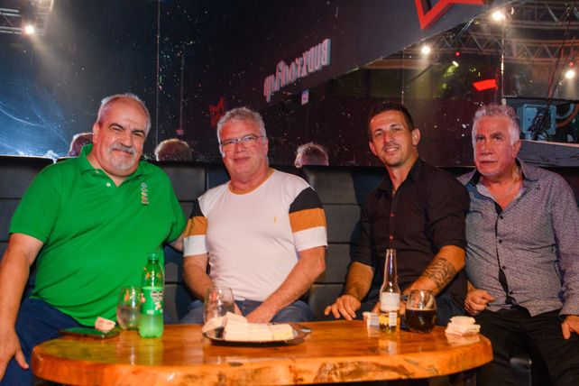 Guillermo Figueroa, Diego Mazzagatti,  Roberto Laluce y Oscar Ciotta