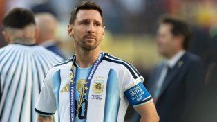 Diez años después, el recuerdo y las lágrimas de Messi volvieron a unirse en Nueva Jersey