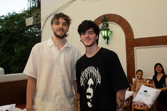 Valentino Sello y Facundo Stoisa